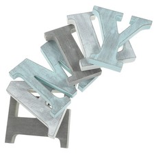  1 set of Farmhouse Decor Wall Wood Letters Hanging Wall Letters Adornment Wall