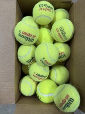 50 USED INDOOR TENNIS BALLS
