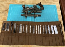 Keen Kutter K64 Combination Plane With Original Cutters With Burlap Roll 