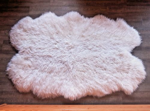 Thick quad 100 real - real, sheepskin