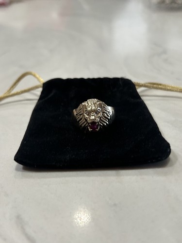 Ruby and diamond accent - ruby,