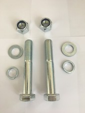 Tow Bar / Tow Ball Bolts M16 x 150mm Long C/w Nuts & Washers 8.8 HIGH TENSILE