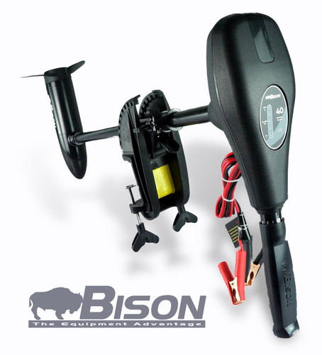 Bison electric outboard - bison, 68'lb