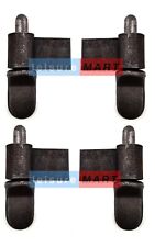 2 X Pairs of Weld On Trailer Hinges 60mm Long Supplied with Weld on Hinge Posts