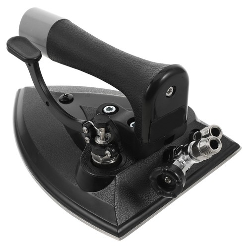 Black metal steam press - metal,