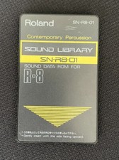 Roland R8 Cartridge SN-R8-01 Card “Contemporary Percussion” for R8/R8m