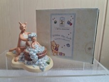 Disney Royal Doulton Winnie the Pooh A Clean Little Roo Is Best! Pre Own
