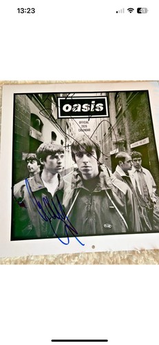 Oasis signed - oasis,