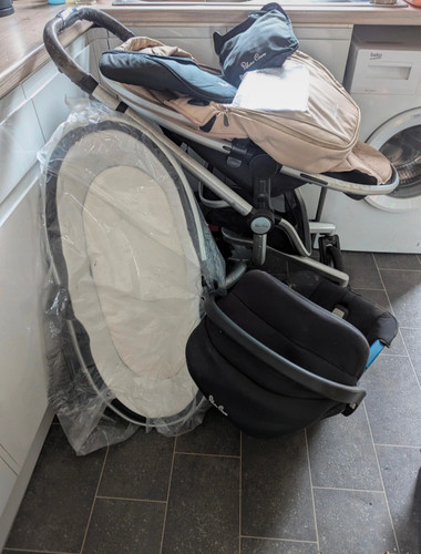 Silver cross surf pram system - silver,