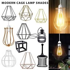 Vintage Industrial Metal Pendant Light Shade Retro Easy Fit Lampshade UK