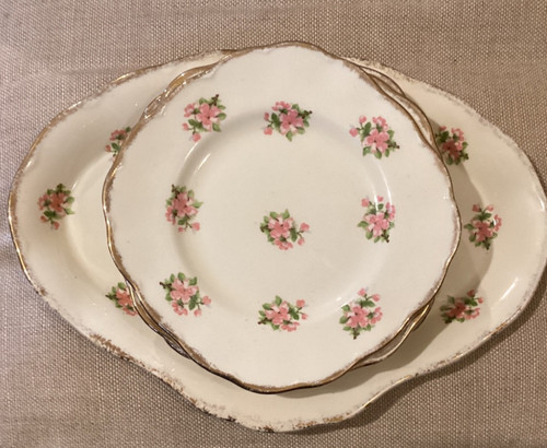 Grindley vintage cream petal - vintage,