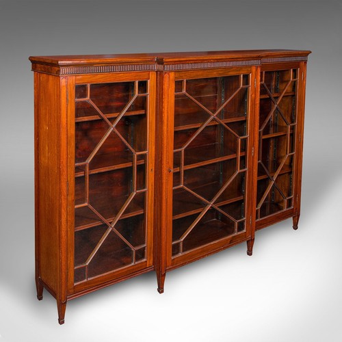 Large antique breakfront - antique,