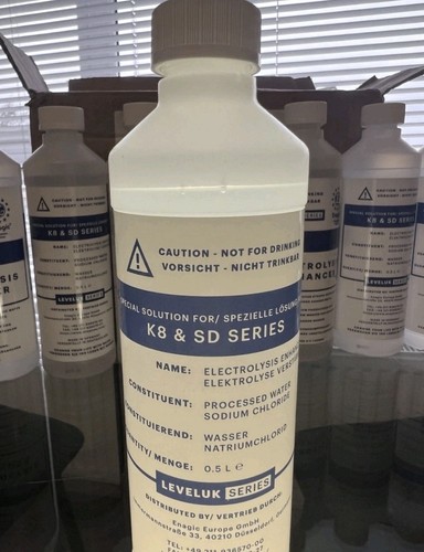 500 electrolysis - of,