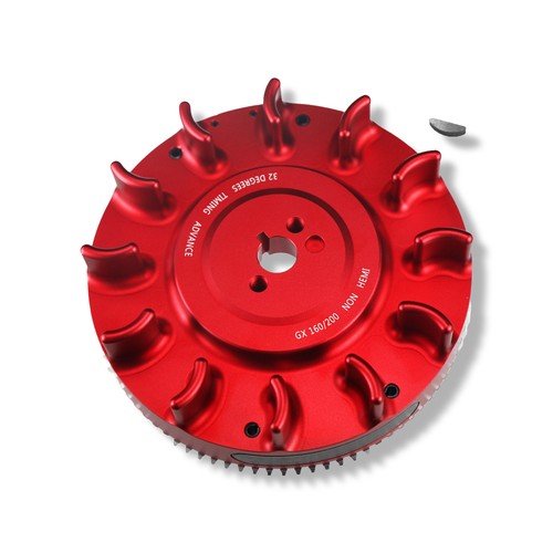Red billet electric start - red,