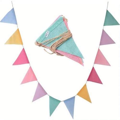 Triangle flags bunting banner - flags,