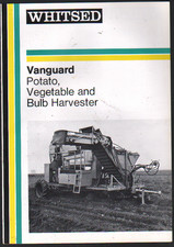 WHITSED "Vanguard" Potato, Vegetable and Bulb Harvester Brochure Leaflet