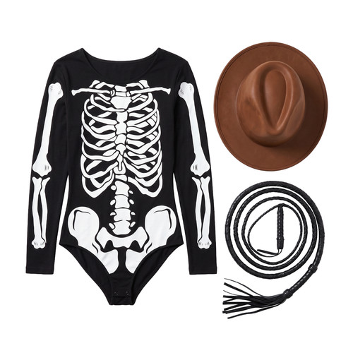 Womens skeleton leotard - womens,