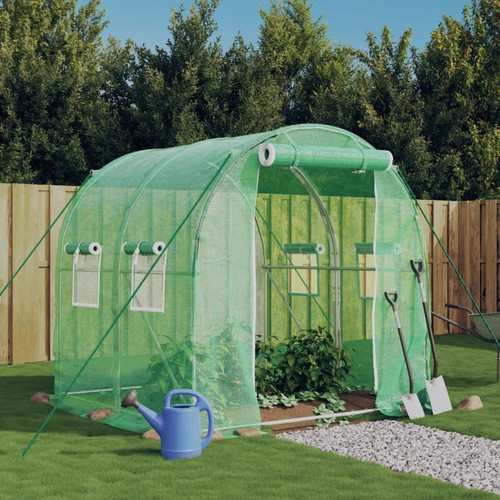 Greenhouse 2x2x2 green pe - greenhouse, m