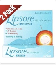 2 X LIPSORE COLD CREAM 5%