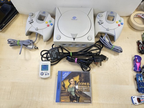 Sega dreamcast white console - white,