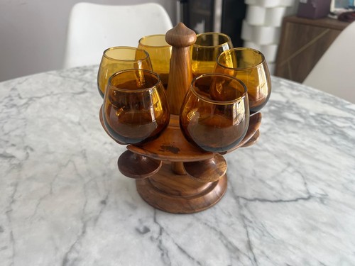 Vintage mid century amber - vintage, mid-century