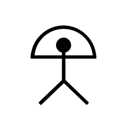 Indalo man sticker decal - man, sticker/decal