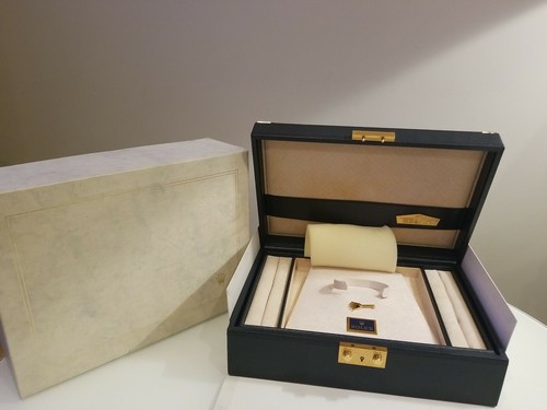 Rolex large blue presentation - rolex,