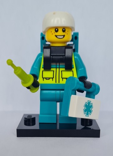 Lego male ambulance paramedic - male,