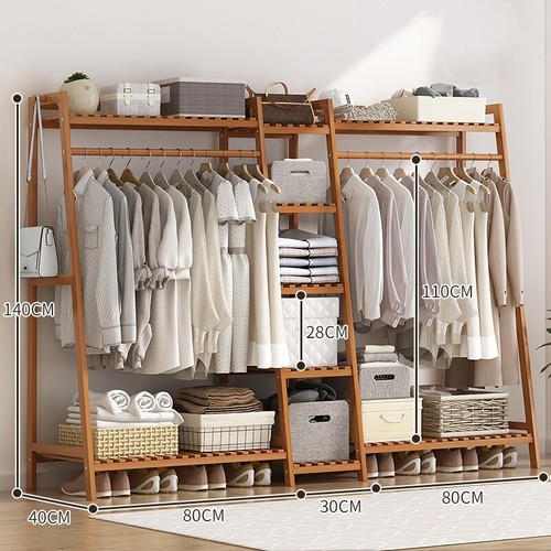 Heavy duty double clothes rail - heavy,