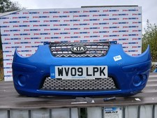 KIA PICANTO HATCHBACK 5DR  MK1 FL  2009 COOL BLUE FRONT BUMPER MARKS