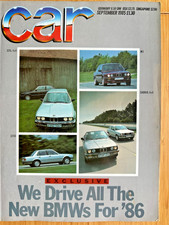Car Magazine, September 1985 -