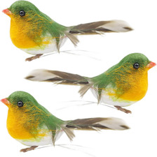 3 Pcs Handmade Robin Garden