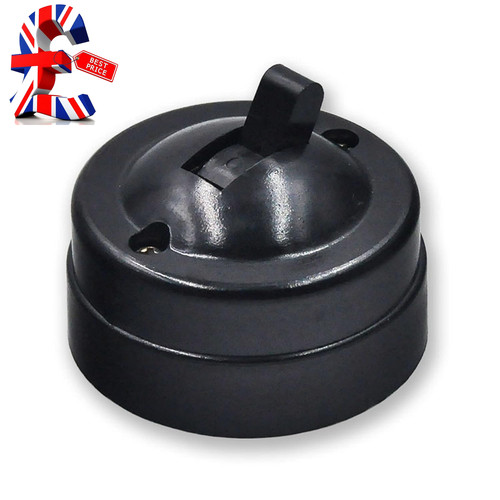 Single control switch - single, retro