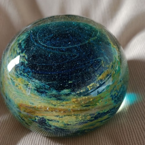 Large vintage mdina glass - large,