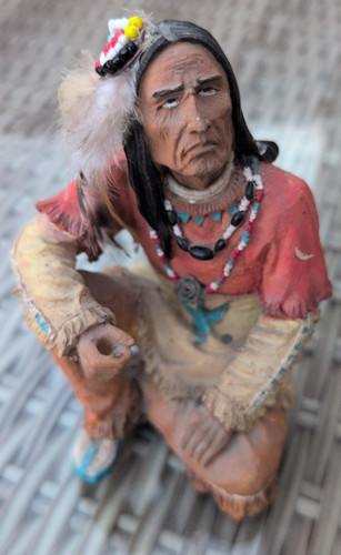 Small native american indian - native,