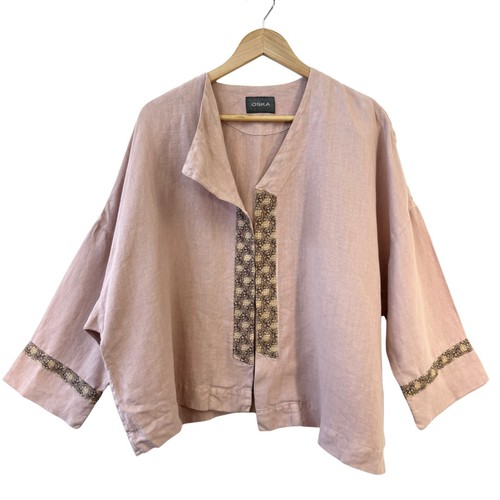 Oska linen jacket size - jacket, 2