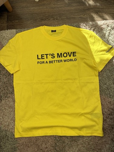 Technogym shirt xxl yellow - technogym,