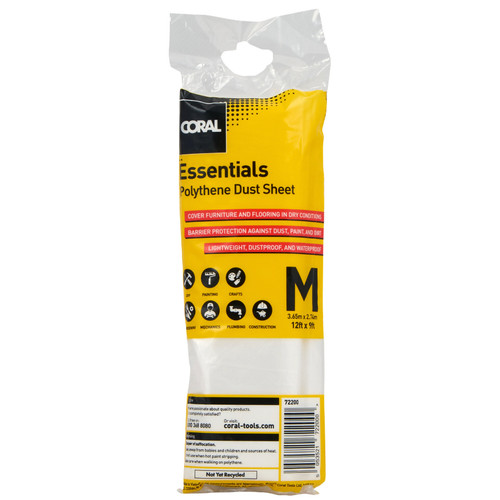 Coral polythene dust - coral,