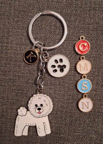 Bichon frise dog enamel - bichon,