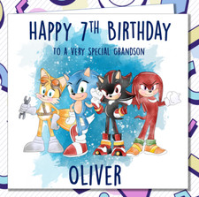 Personalised Sonic The