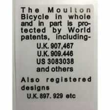 Moulton Patent Detail