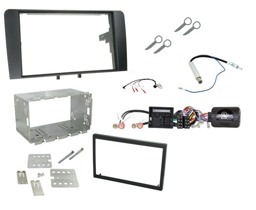 Double din facia panel - double,