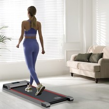 Neo Treadmill Walking Pad Under Desk Portable Adjustable Speed Remote LED Screen