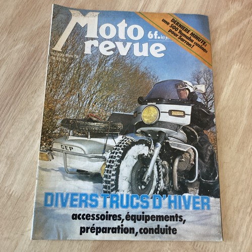Moto revue magazine 1979 - revue, no