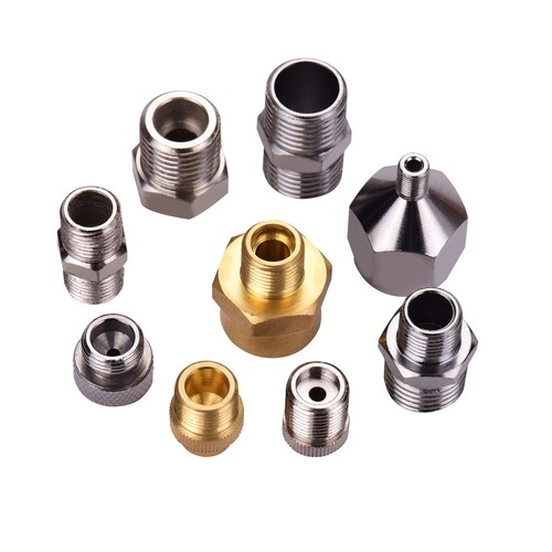 Airbrush adapter set fitting - airbrush,