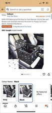 Waterproof Pet Dog Car Seat