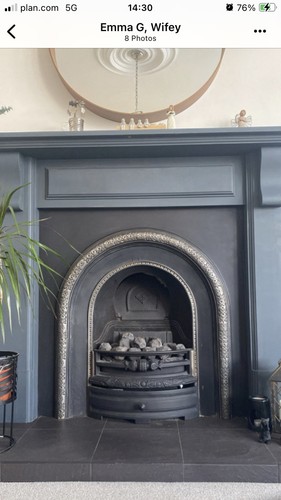 Brand new gas fire with - brand,