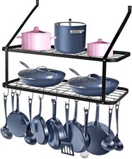 Pan Hanger Rack Wall Mounted