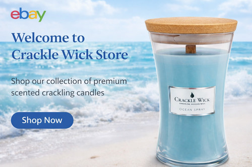 Crackle wick scented - wick,