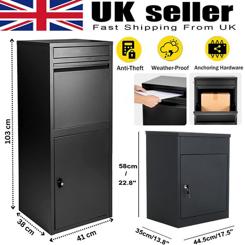 Large parcel delivery drop box - drop,